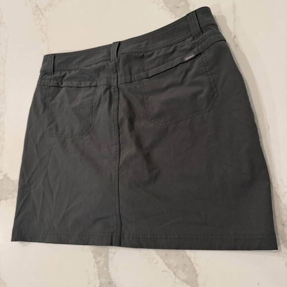 Eddie Bauer Adventure 2.0 Athletic Skort Skirt Women's 10 Gray Gorpcore Outdoors - Picture 6 of 9